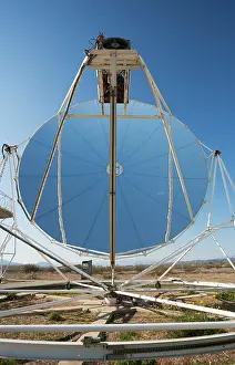 Stirling: Solar Panel - so-called Stirling Dish - generating energy