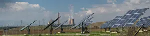 Coal: Solar panels and polluting coal-fired (lignite)