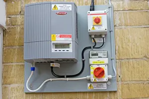 Array: Solar Panels - Wall-mounted Fronius inverter to