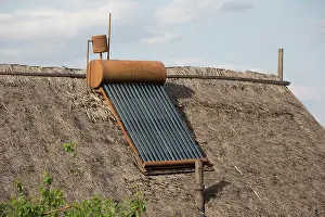 Heating: Solar Thermal Hot Water System on roof Ngulia Lodge