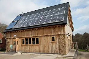 Roofs: Solar Thermal and PV panels - on roof of sustainable