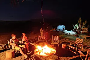 Tents: Somalisa camp has twelve safari tents near a pond
