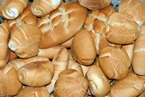 Bread: Sourdough bread rolls, cooked in the baker's laboratory