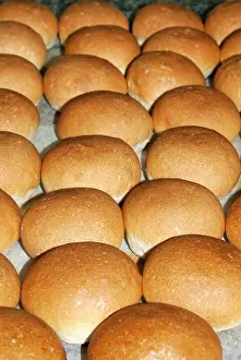 Basket: Sourdough bread rolls, cooked in the baker's laboratory
