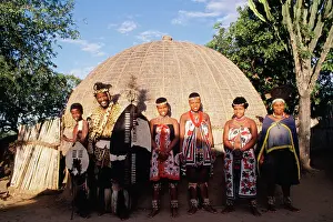 Zulu: South Africa - Zulu family group