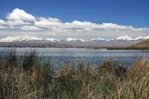 Lifestyle: South America, Bolivia, Lake Titicaca. View