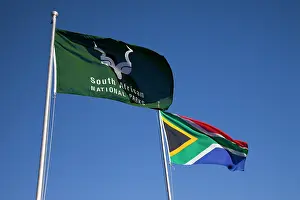 Flag: South Namaqua National Park. South African