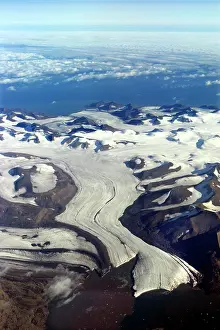 Spitzberg: South Spitzberg, Svalbard, Norway - aerial