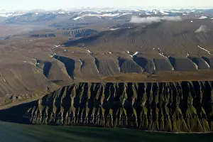 Spitzberg: South Spitzberg, Svalbard, Norway - aerial