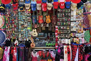 Shops: Souvenir Kiosk - at the Plaza de Espana