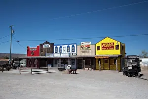 Shops: Souvenir shops on the historic Route 66, Antares
