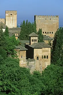 Granada: Spain, Andalusia, Granada, Alhambra, view