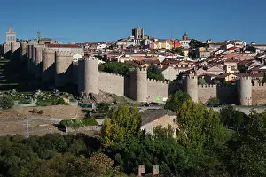 Walled: Spain, Castilla y Leon Region, Avila Province