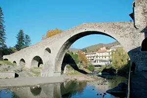 Ages: Spain. Catalonia. Camprodon. New Bridge