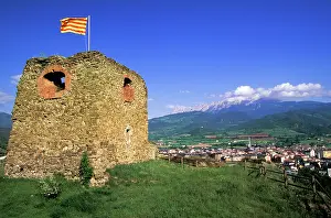 Turret: Spain, Catalunya, La Seu d'Urgell. Castle