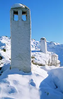 Chimmney: SPAIN - Chimmney of cave houses