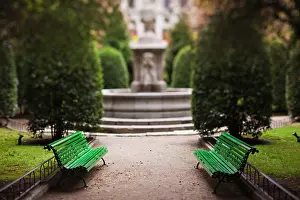 Courtyard: Spain, Madrid, Atocha Area, Centro de Arte