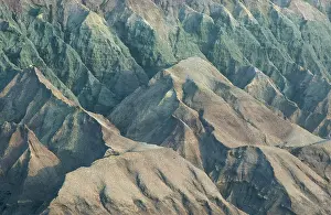 Minas: Spain - Mineral-rich rock, dramatically furrowed