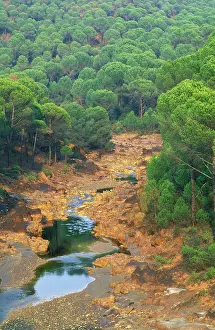 Oxidised: Spain - The Rio Tinto (Red river) flowing through