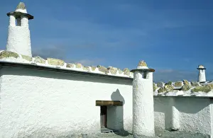 Mica: Spain - Typical Alpujarran architecture with flat