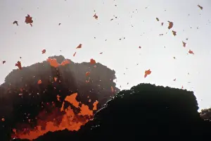 Spatter: Spatter Cone, Kilauea, Hawaii