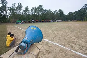 Competitions: Speaker on land World Elephant Polo Terai Nepal