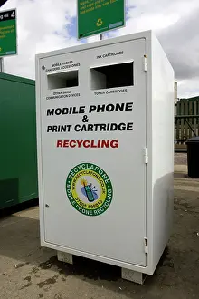 Phone: Special box for recycling mobile phones and used