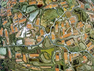 Marais: Part of a spherical panorama of an aerial view of