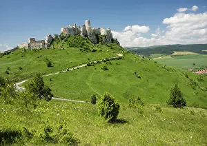 Roads: Spissky Hrad Castle. World Heritage site