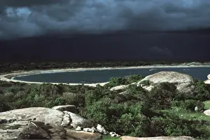 Storms: SRI LANKA - Monsoon Cloud along Yala Coastline