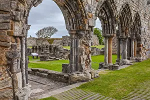 Fife: St Andrews Cathedral - series of archways of this