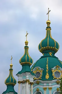 Kiev: St. Andrew's Church, Kiev, Ukraine