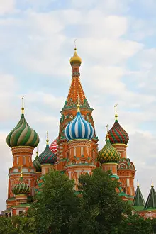 Moscow: St. Basil's Cathedral in Red Square, Moscow