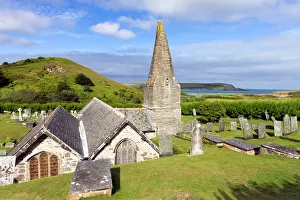 Churchyard: St Enodoc Church - Rock