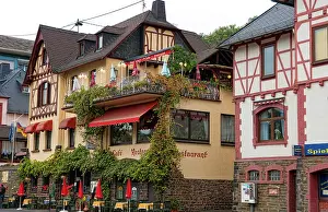Restaurant: St Goar, St Goarhausen, Germany. Wine country