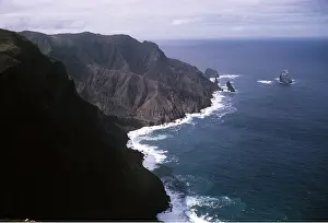 Helena: ST HELENA - South west cliffs, or Man & Horse