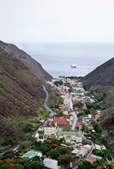 Helena: St Helena - View of Jamestown