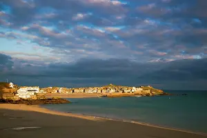 Ives: St Ives - Porthminster beach in foreground