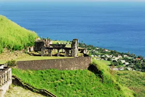 Nevis: St Kitts and Nevis, Brimstone Hill, Brimstone
