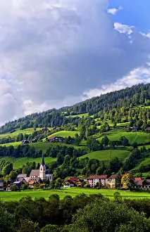 Lorenzo: St Lorenzo village in Murau Austria with