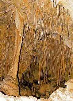Guadalupe: Stalactite and Stalagmite Formations in Carlsbad Caverns