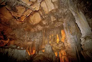 Stalagmite: Stalactites in Lehman Cave, Great Basin NP