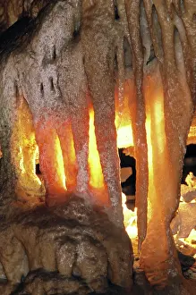 Mammoth: Stalactites, Mammoth Cave, KY