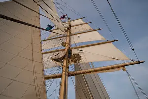 Sailing: Star Clipper sailing cruise ship, Thailand
