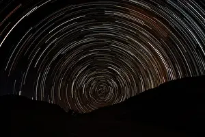 Arty: Startrails - near the Brandberg Mountain
