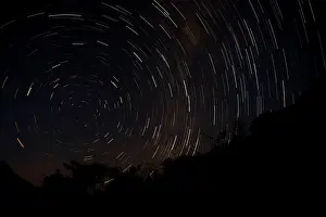 Brandberg: Startrails - near the Brandberg Mountain