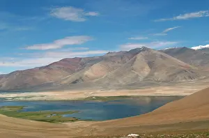 Startsapuk: Startsapuk Tso - freshwater lake of the Tso basin