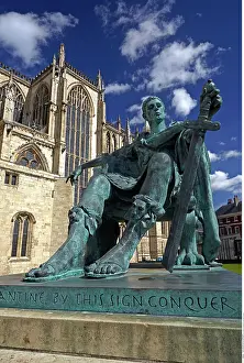 200617: The statue of Constantine the Great outside York