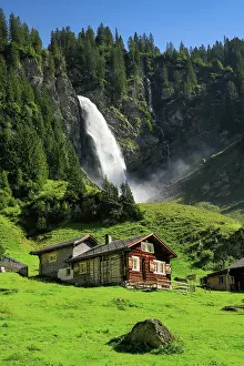 Hundred: Stcubifall, 100 m, Alp A sch, Uri, Switzerland, Stcubifall