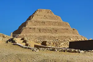 Step: The step Pyramid of Djoser (or Zoser) in the Saqqara